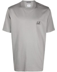 T-shirt à col rond gris C.P. Company