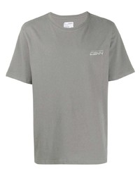 T-shirt à col rond gris C2h4