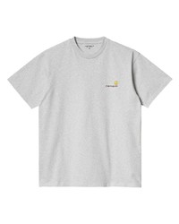 T-shirt à col rond gris Carhartt WIP
