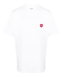 T-shirt à col rond gris Carhartt WIP