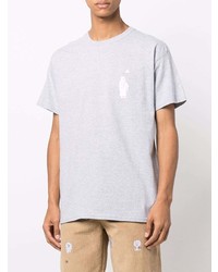 T-shirt à col rond gris RIPNDIP