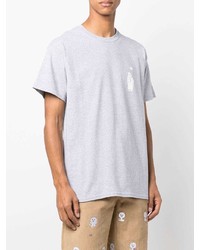 T-shirt à col rond gris RIPNDIP