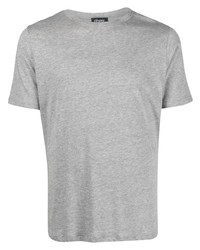 T-shirt à col rond gris Cenere Gb