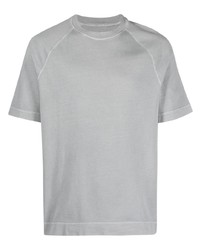 T-shirt à col rond gris Circolo 1901