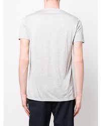 T-shirt à col rond gris Tom Ford