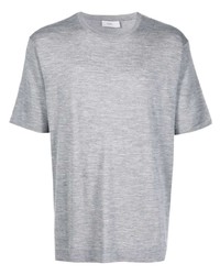 T-shirt à col rond gris Closed