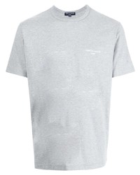 T-shirt à col rond gris Comme des Garcons Homme