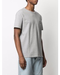 T-shirt à col rond gris A.P.C.