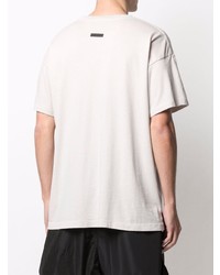 T-shirt à col rond gris Fear Of God