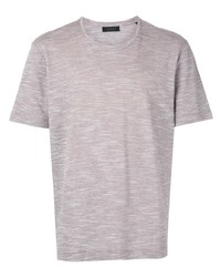 T-shirt à col rond gris D'urban