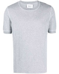 T-shirt à col rond gris D4.0