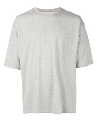 T-shirt à col rond gris Descente Allterrain
