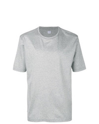 T-shirt à col rond gris E. Tautz
