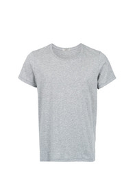 T-shirt à col rond gris Egrey