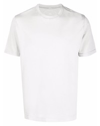 T-shirt à col rond gris Fedeli