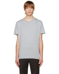 T-shirt à col rond gris Filippa K