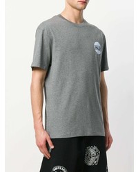 T-shirt à col rond gris McQ Alexander McQueen