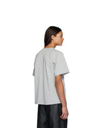 T-shirt à col rond gris GR-Uniforma