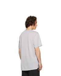 T-shirt à col rond gris Nike