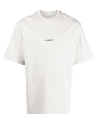 T-shirt à col rond gris Han Kjobenhavn