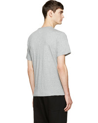 T-shirt à col rond gris rag & bone