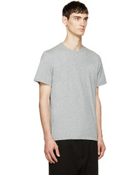 T-shirt à col rond gris rag & bone