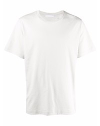 T-shirt à col rond gris Helmut Lang