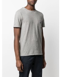 T-shirt à col rond gris Polo Ralph Lauren