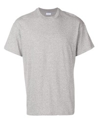 T-shirt à col rond gris John Elliott