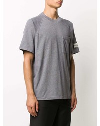 T-shirt à col rond gris Acne Studios