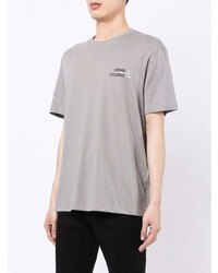 T-shirt à col rond gris Armani Exchange