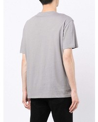 T-shirt à col rond gris Armani Exchange