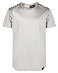 T-shirt à col rond gris Low Brand