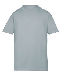 T-shirt à col rond gris Maison Margiela