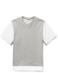 T-shirt à col rond gris Marni