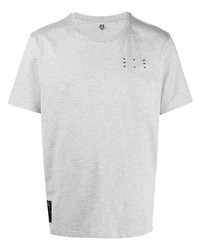 T-shirt à col rond gris McQ