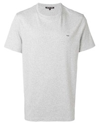 T-shirt à col rond gris Michael Kors