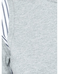 T-shirt à col rond gris Derek Lam 10 Crosby