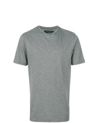 T-shirt à col rond gris Natural Selection