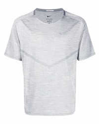 T-shirt à col rond gris Nike