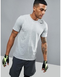 T-shirt à col rond gris Nike Training
