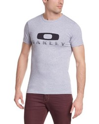 T-shirt à col rond gris Oakley