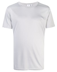 T-shirt à col rond gris Onia
