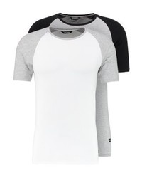 T-shirt à col rond gris ONLY & SONS