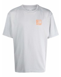T-shirt à col rond gris PACCBET