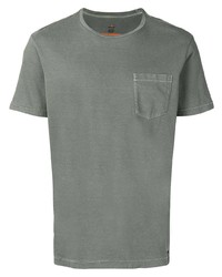 T-shirt à col rond gris Parajumpers