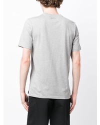 T-shirt à col rond gris Paul Smith
