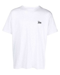 T-shirt à col rond gris PATTA