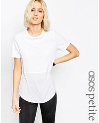 T-shirt à col rond gris Asos