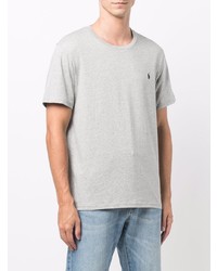 T-shirt à col rond gris Polo Ralph Lauren